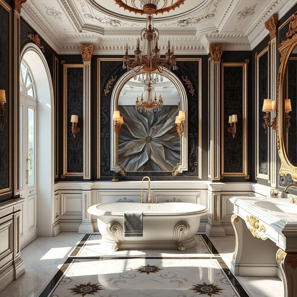 Baroque Bathroom design example 3