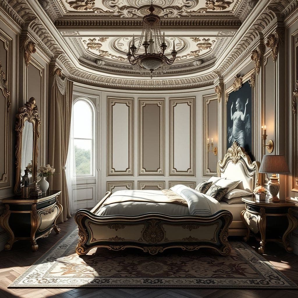Baroque Bedroom design example 1