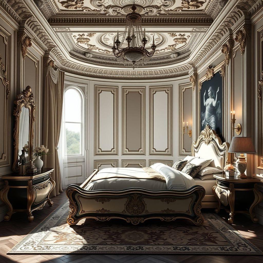 Baroque Bedroom design example 1