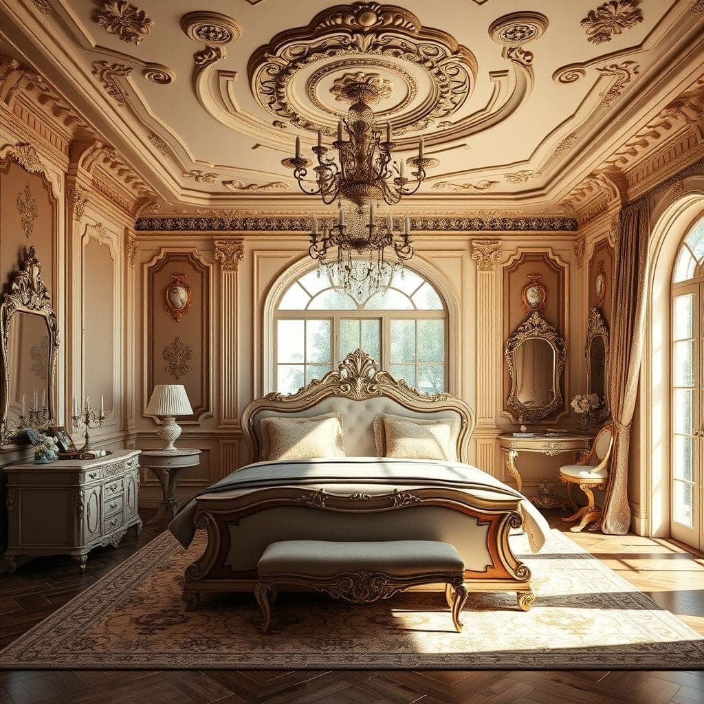 Baroque Bedroom design example 3