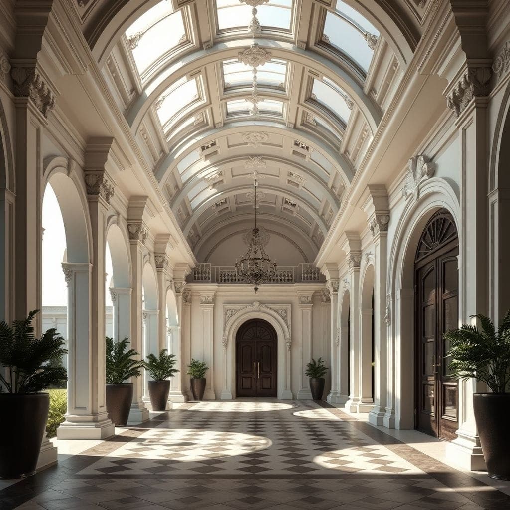 Baroque Carport design example 3