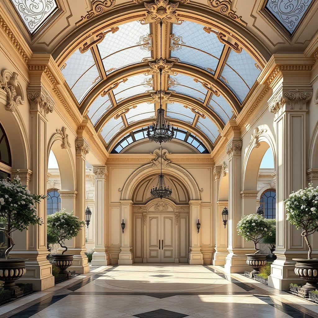 Baroque Carport design example 4