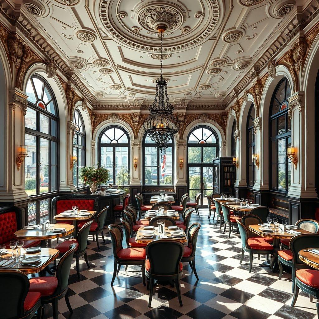 Baroque Coffee Shop design example 1