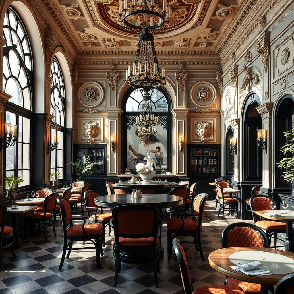 Baroque Coffee Shop design example 3