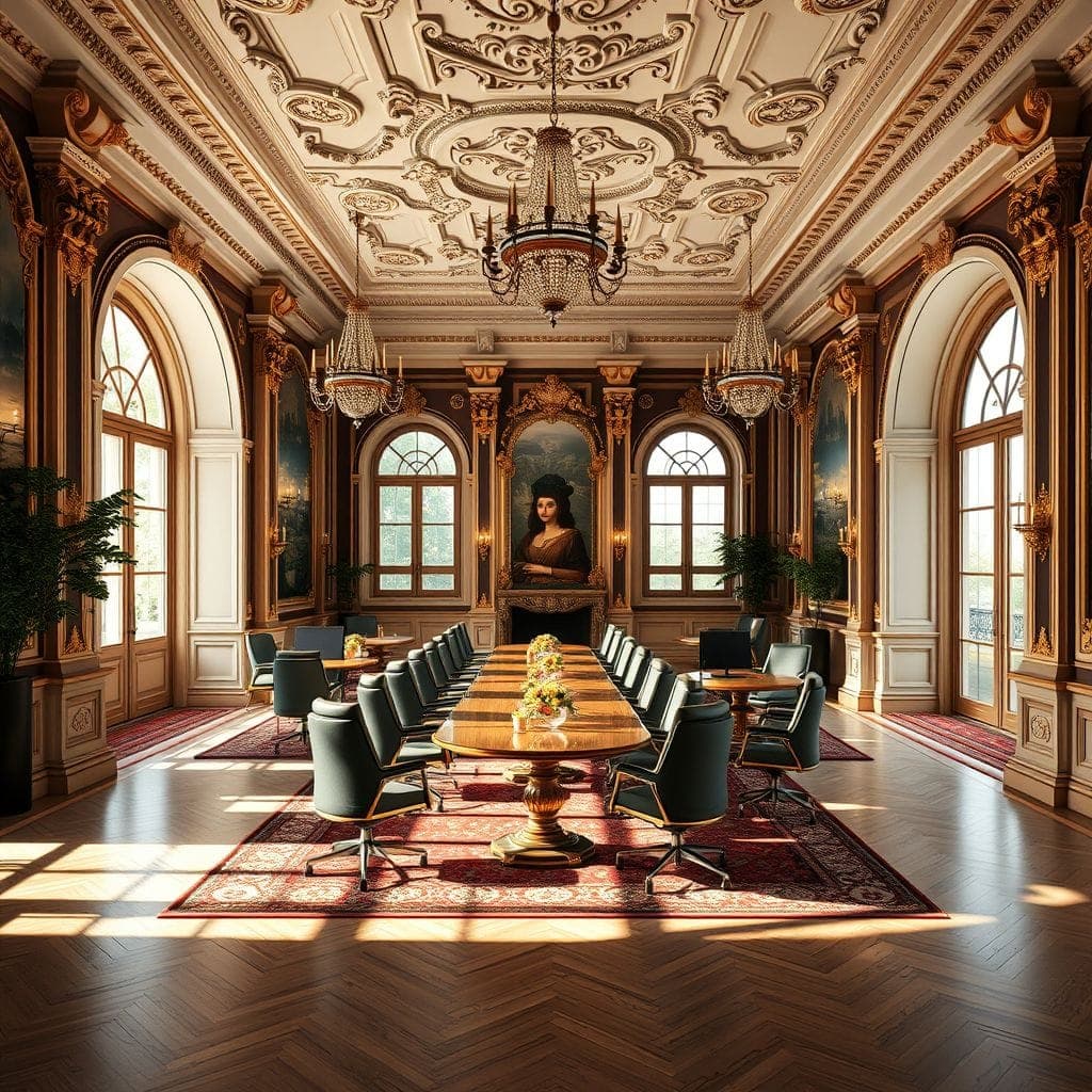 Baroque Coworking Space design example 3