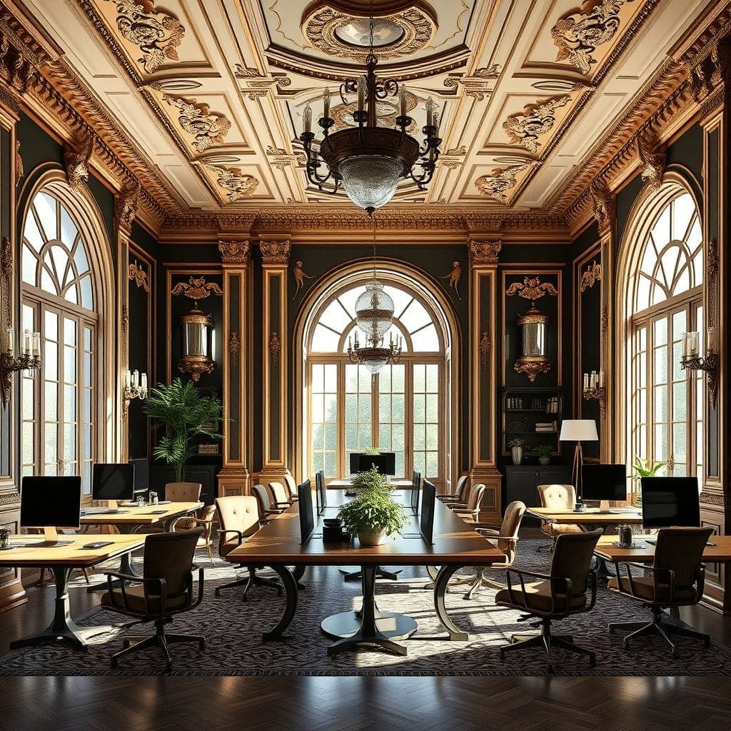 Baroque Coworking Space design example 4