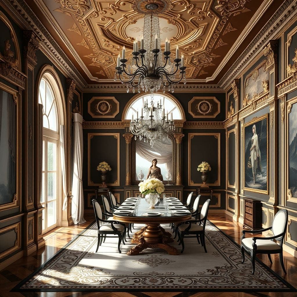 Baroque Dining Room design example 2