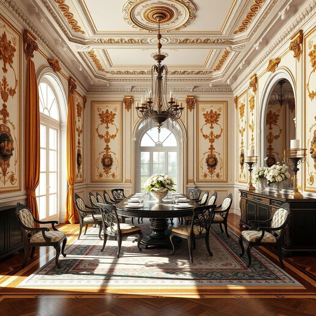 Baroque Dining Room design example 3