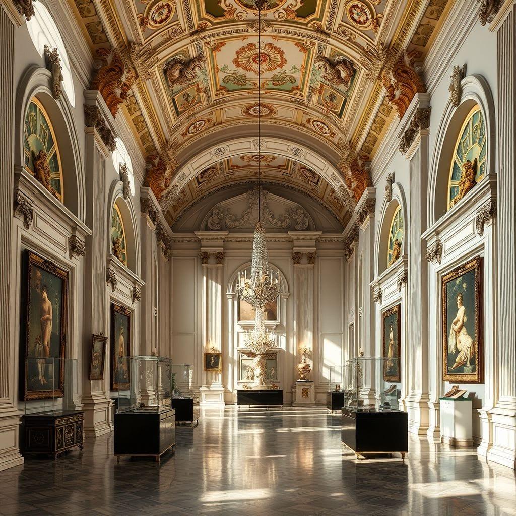 Baroque Exhibition Space design example 4