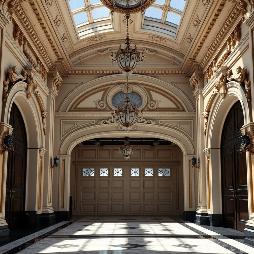 Baroque Garage design example 2