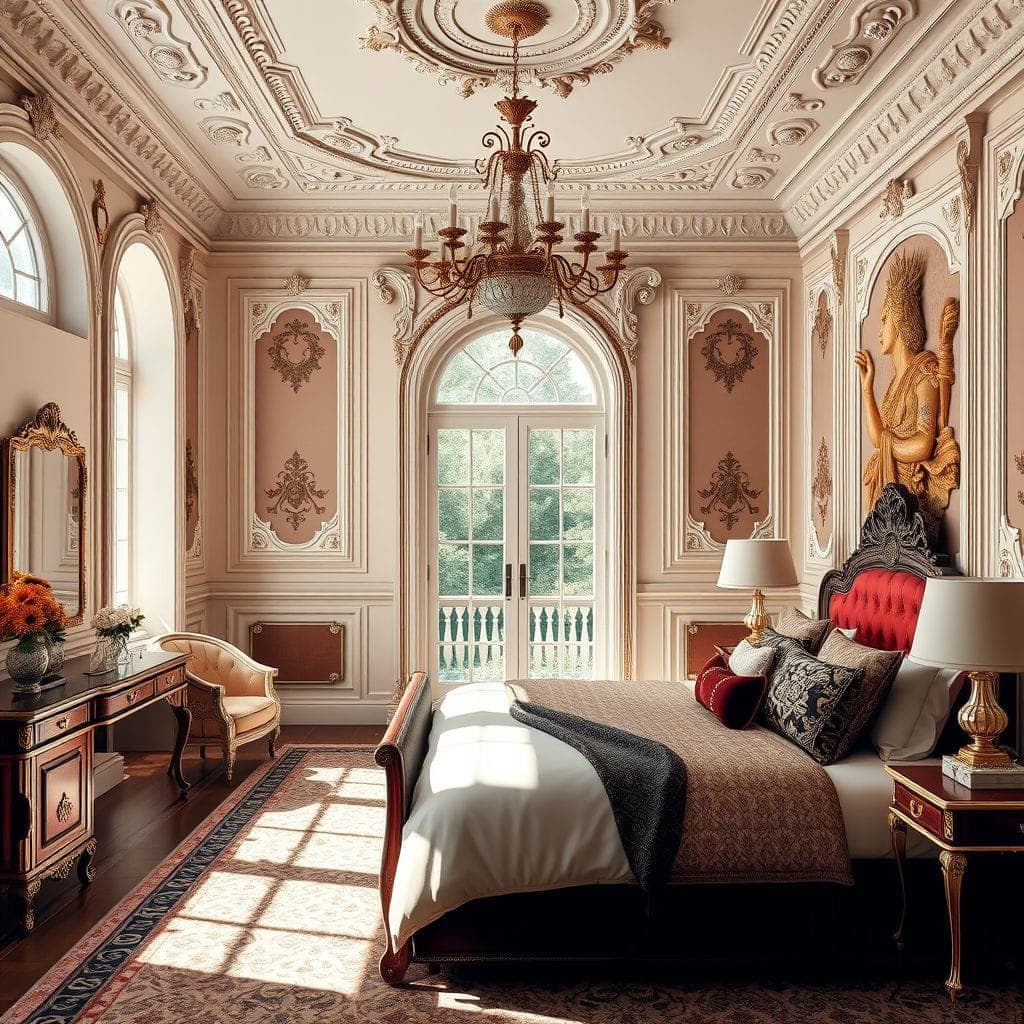 Baroque Guest Room design example 1
