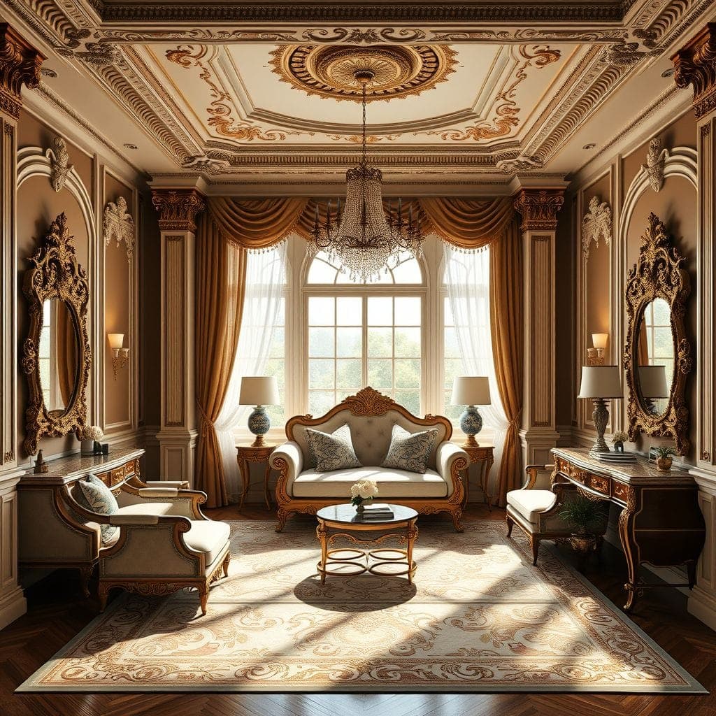 Baroque Guest Room design example 3