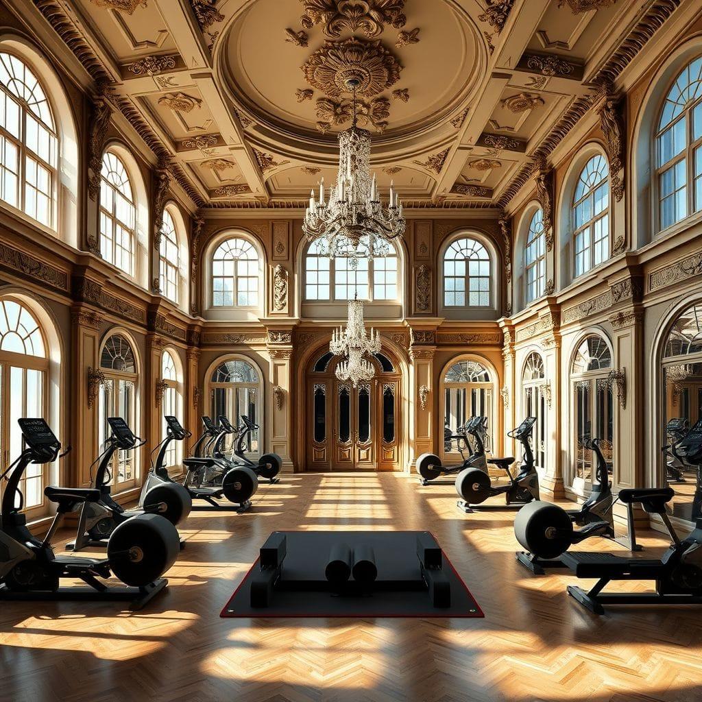 Baroque Gym design example 1