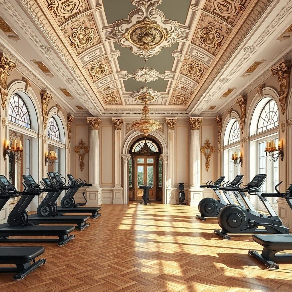 Baroque Gym design example 2