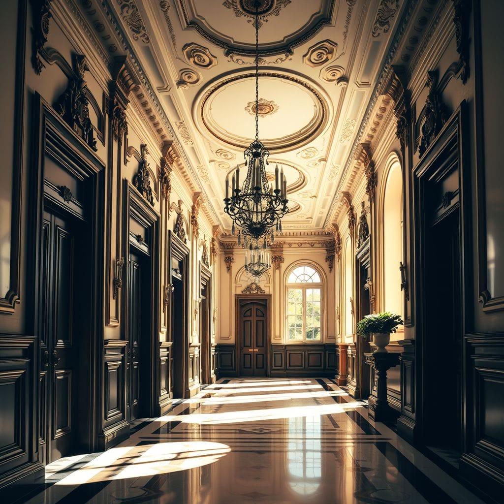 Baroque Hallway design example 2