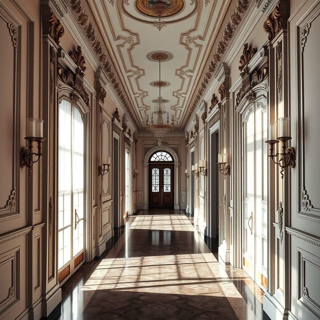 Baroque Hallway design example 3