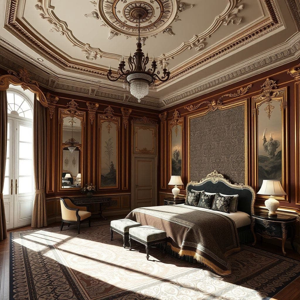 Baroque Hotel Room design example 2
