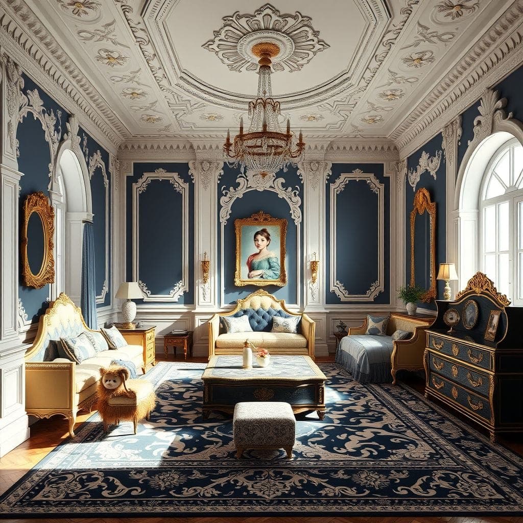 Baroque Kids Room design example 3