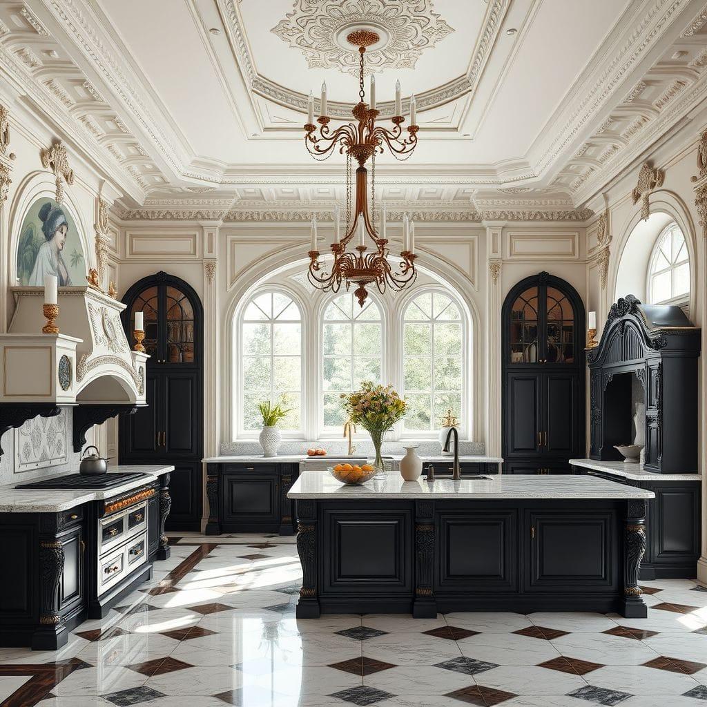 Baroque Kitchen design example 1