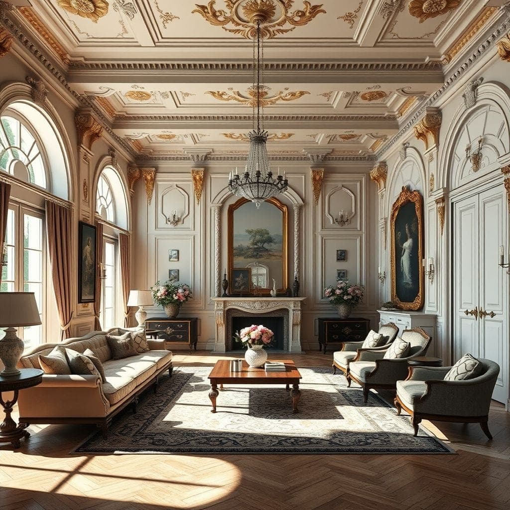 Baroque Living Room design example 3