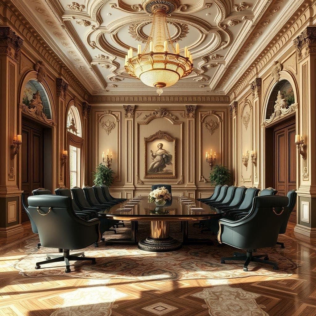 Baroque Meeting Room design example 2