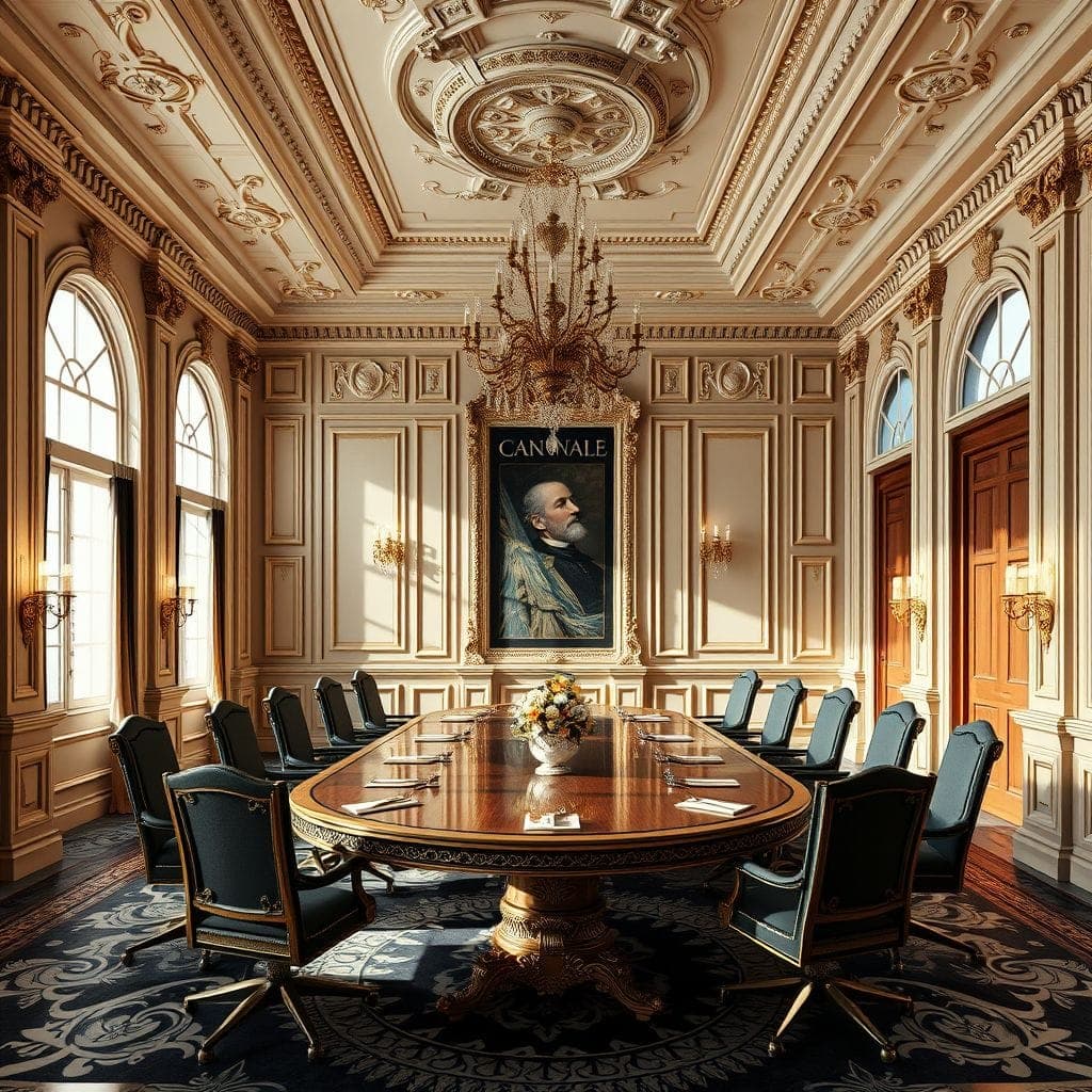 Baroque Meeting Room design example 4
