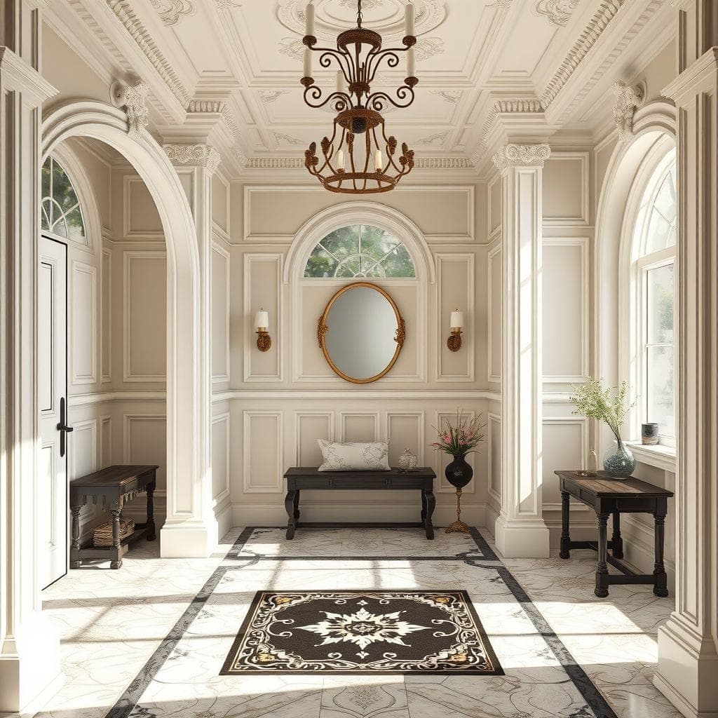 Baroque Mudroom design example 2