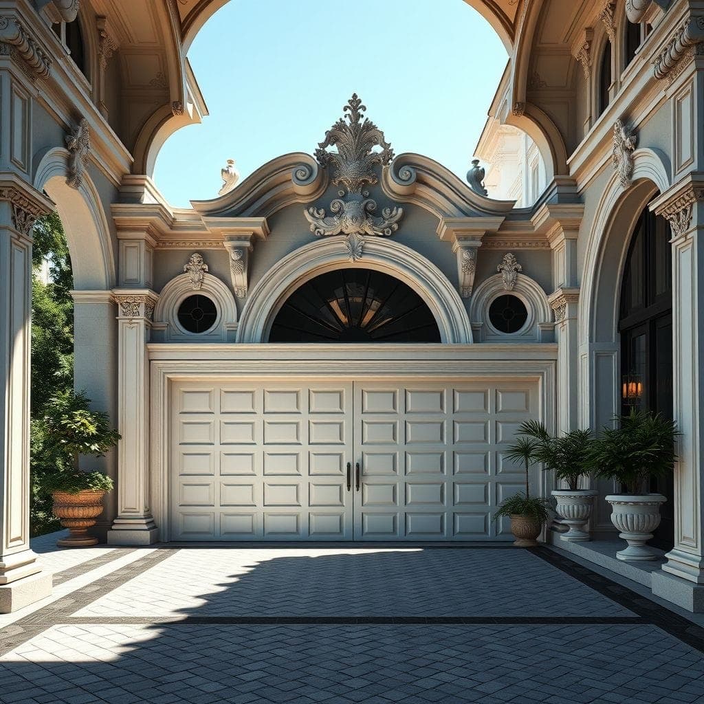 Baroque Outdoor Garage design example 2