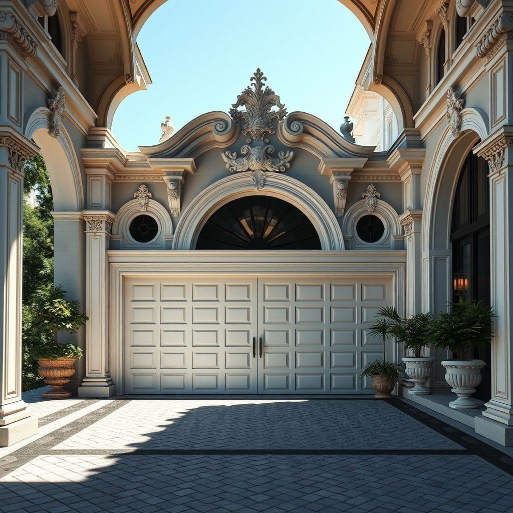 Baroque Outdoor Garage design example 2