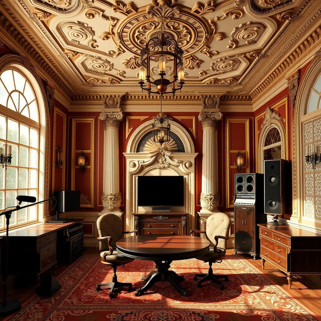 Baroque Podcast Studio design example 2