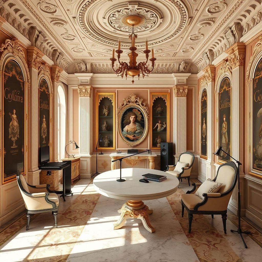 Baroque Podcast Studio design example 3