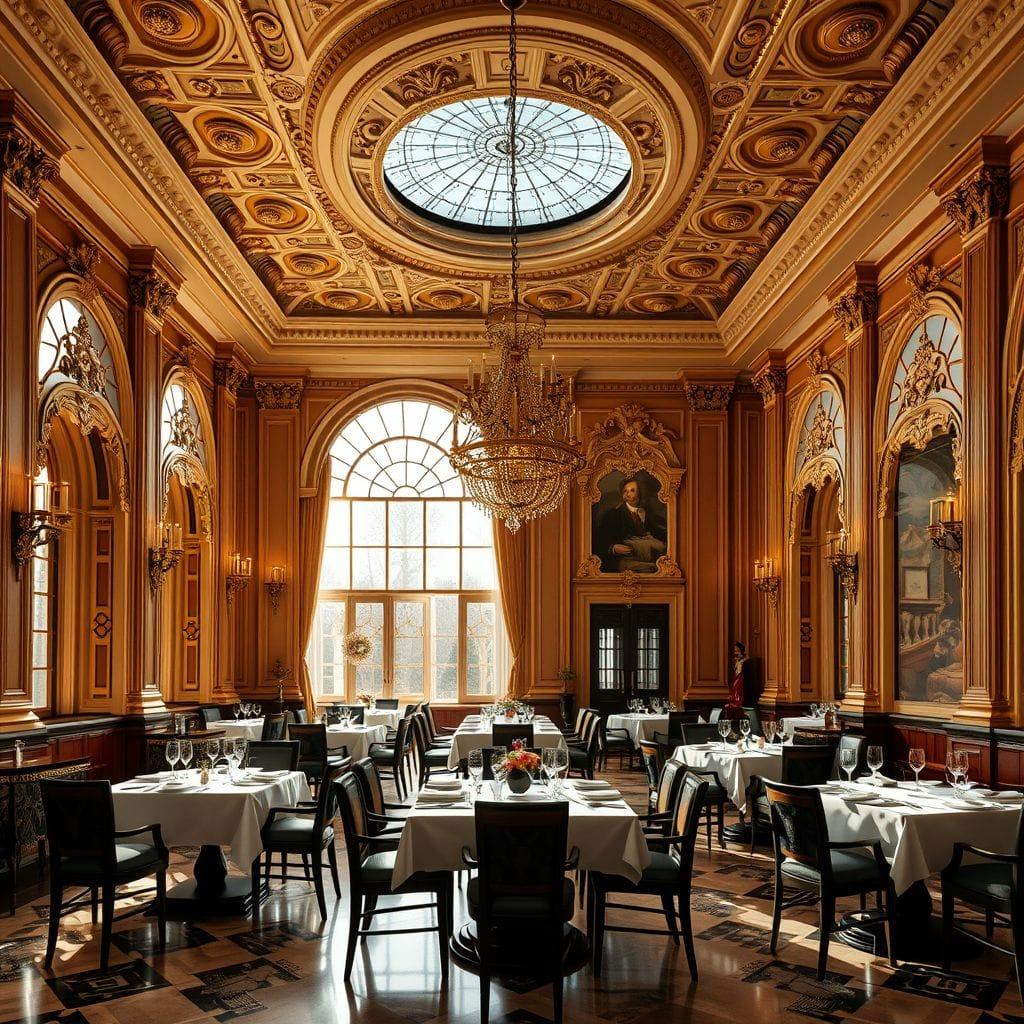 Baroque Restaurant design example 2