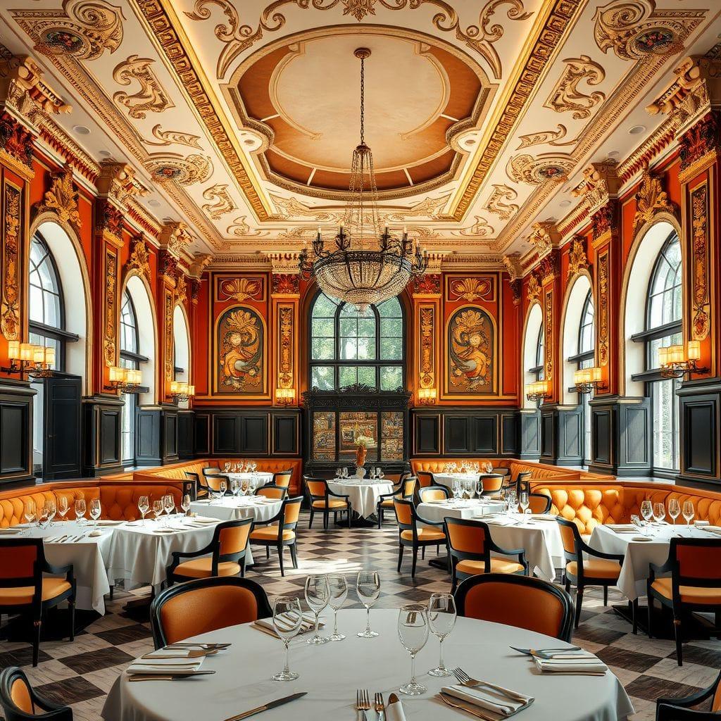 Baroque Restaurant design example 3
