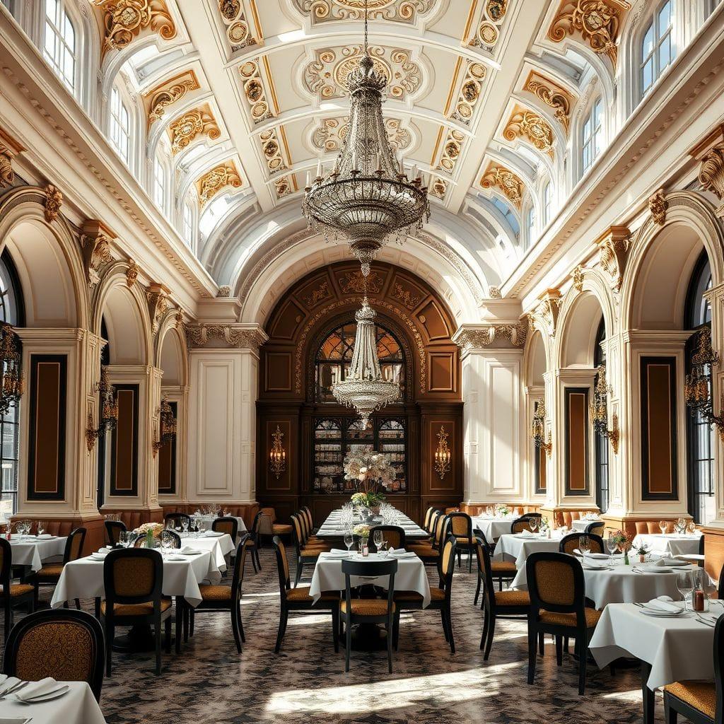 Baroque Restaurant design example 4