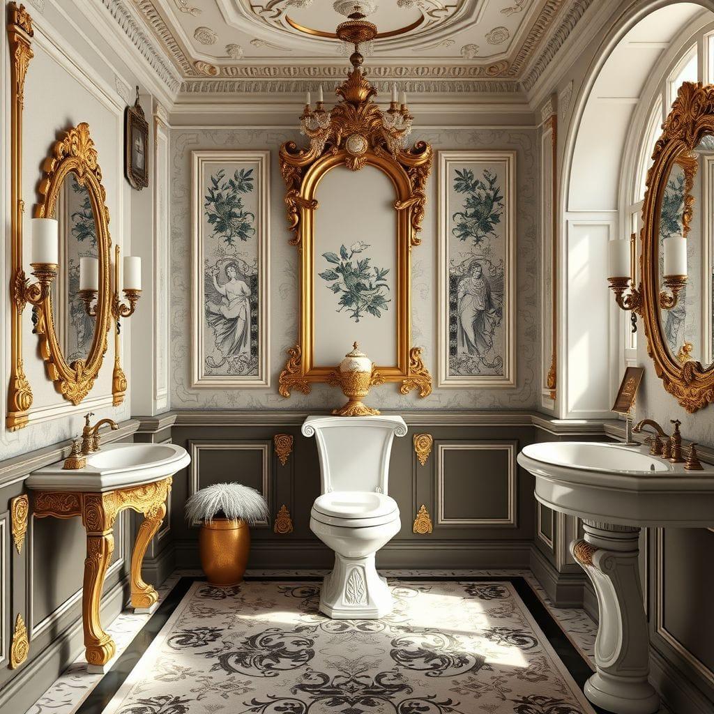 Baroque Toilet design example 1