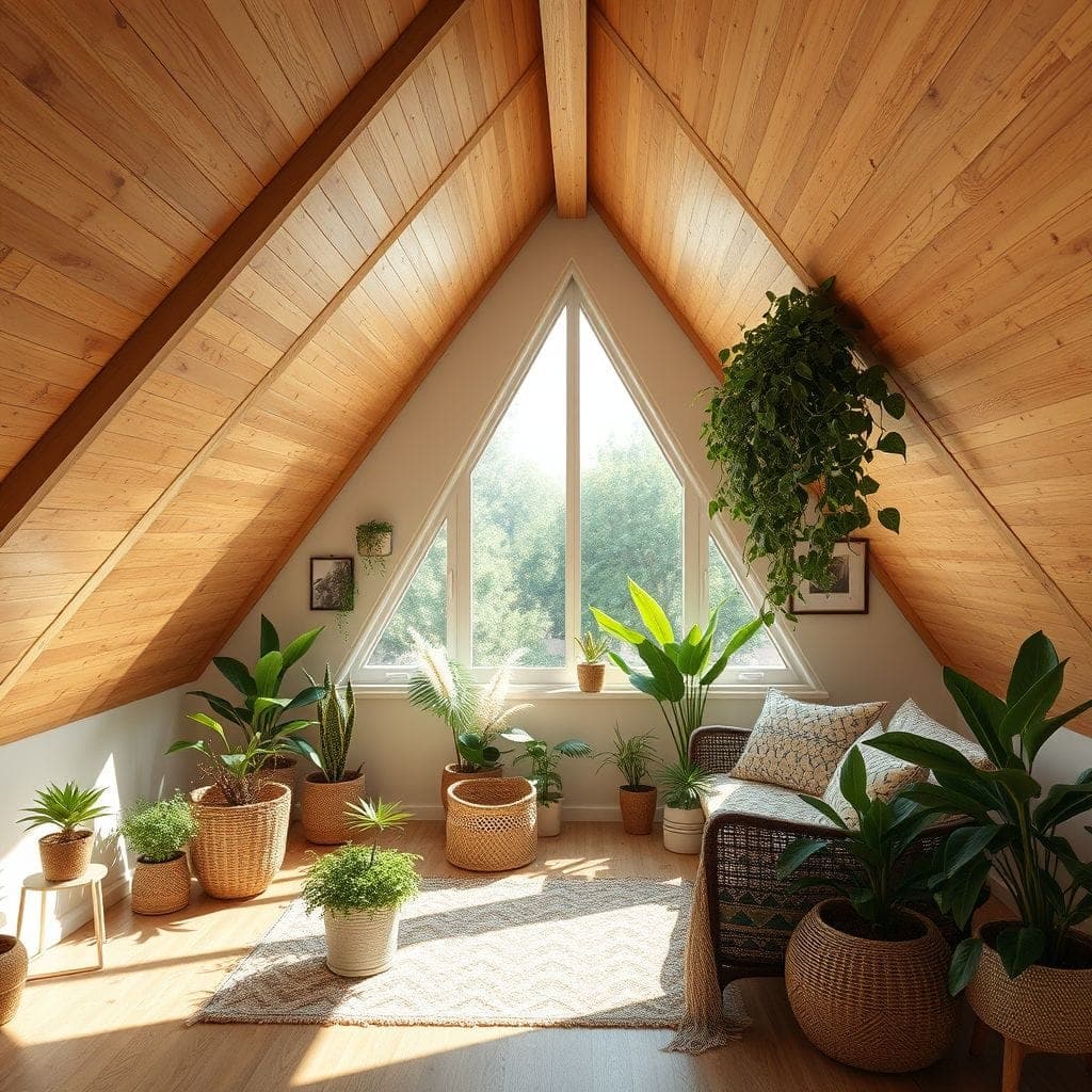 Biophilic Attic design example 3