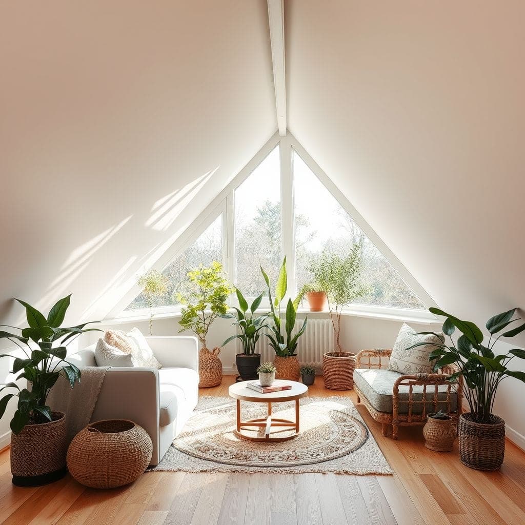 Biophilic Attic design example 4