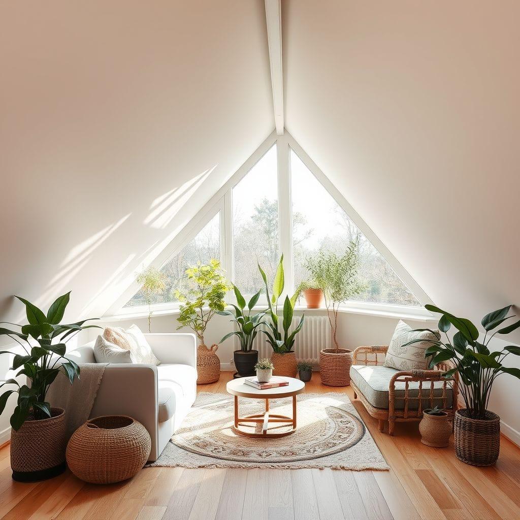 Biophilic Attic design example 4