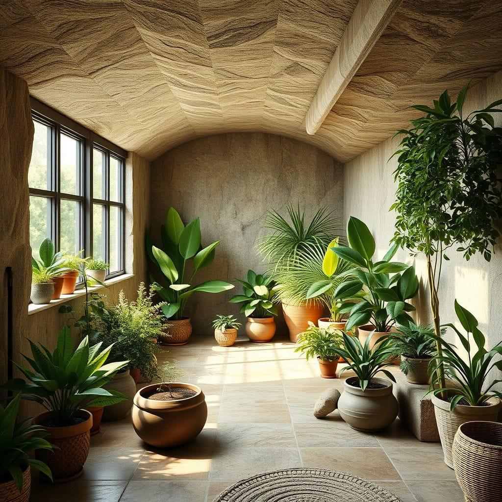 Biophilic Basement design example 1