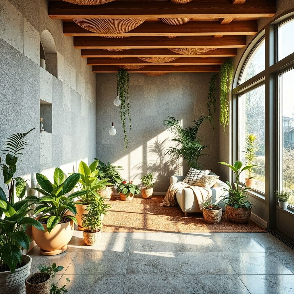 Biophilic Basement design example 2