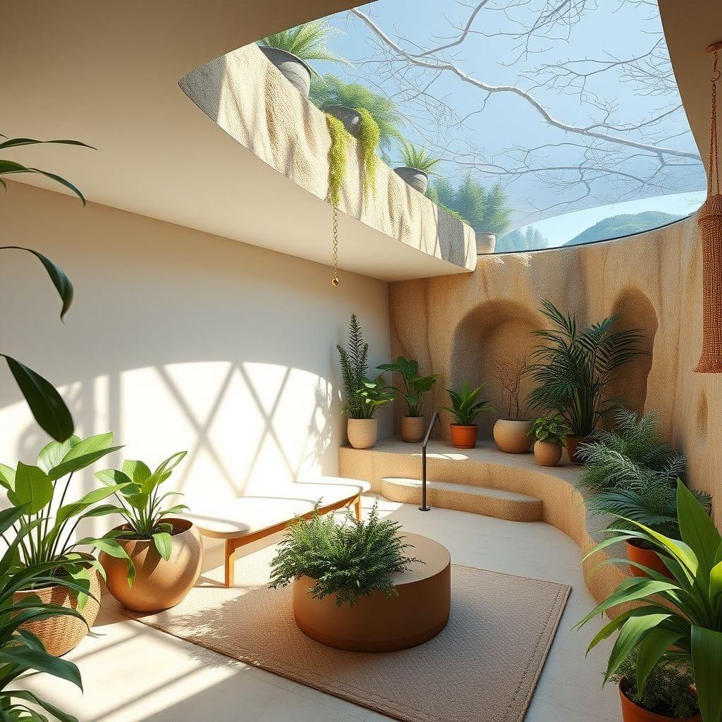 Biophilic Basement design example 4
