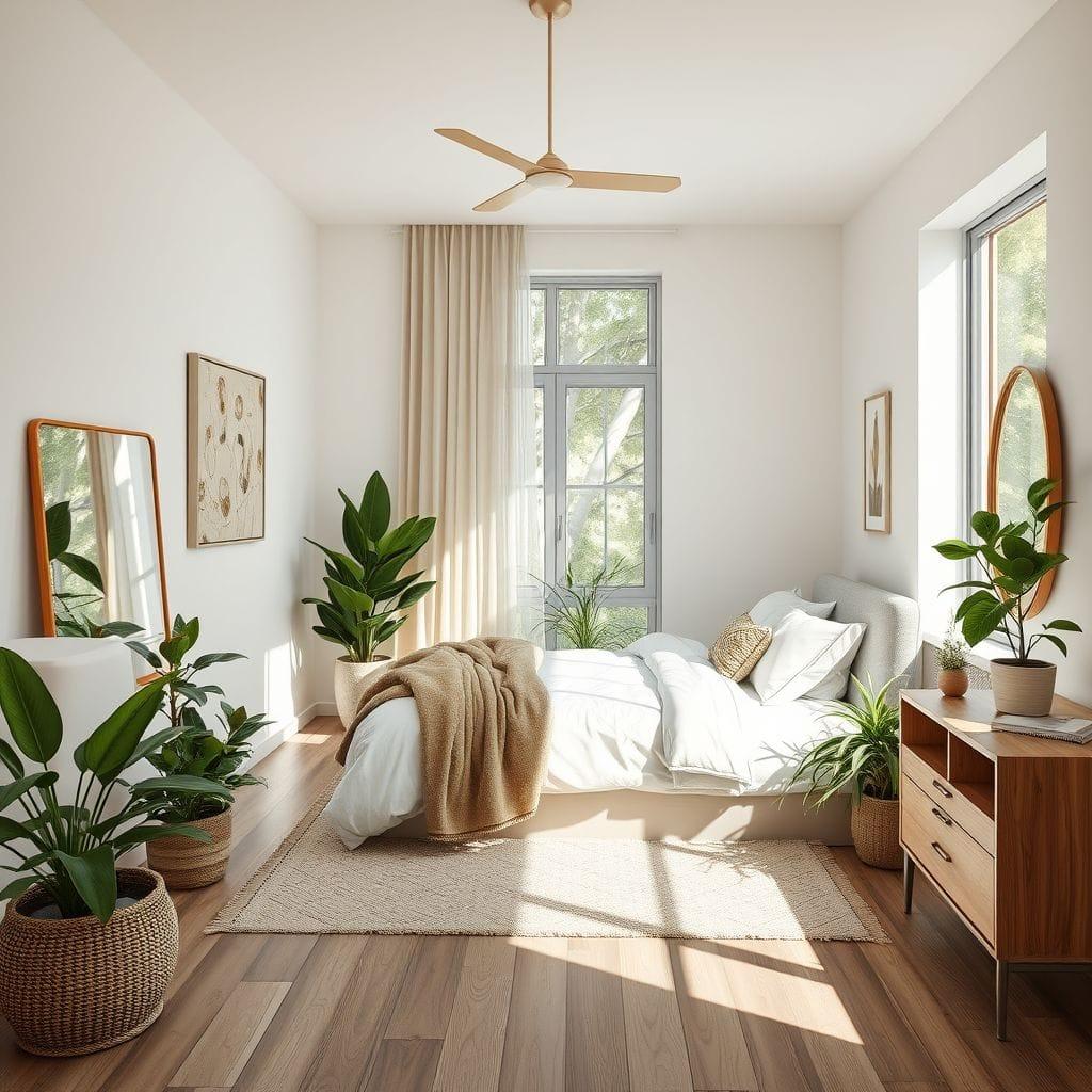 Biophilic Bedroom design example 4