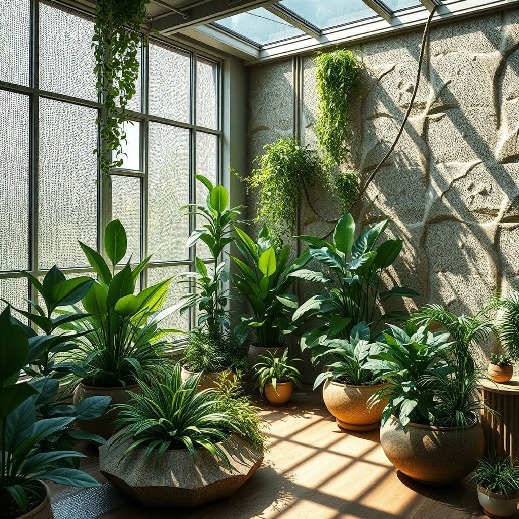 Biophilic Drop Zone design example 2