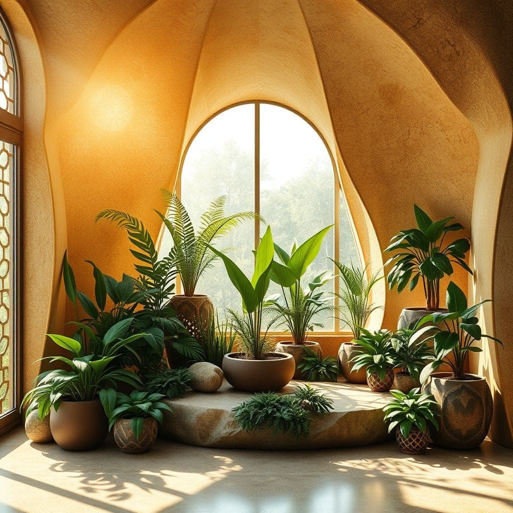 Biophilic Drop Zone design example 3