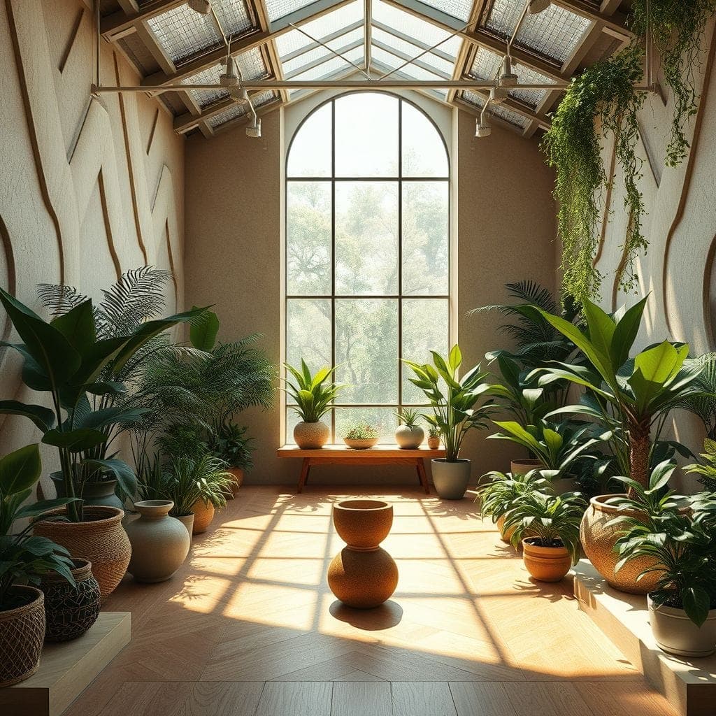 Biophilic Exhibition Space design example 3