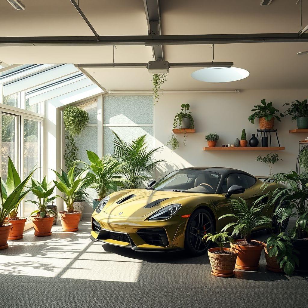Biophilic Garage design example 4