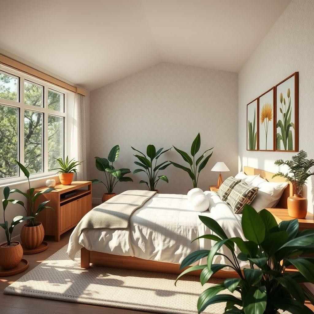 Biophilic Guest Room design example 2