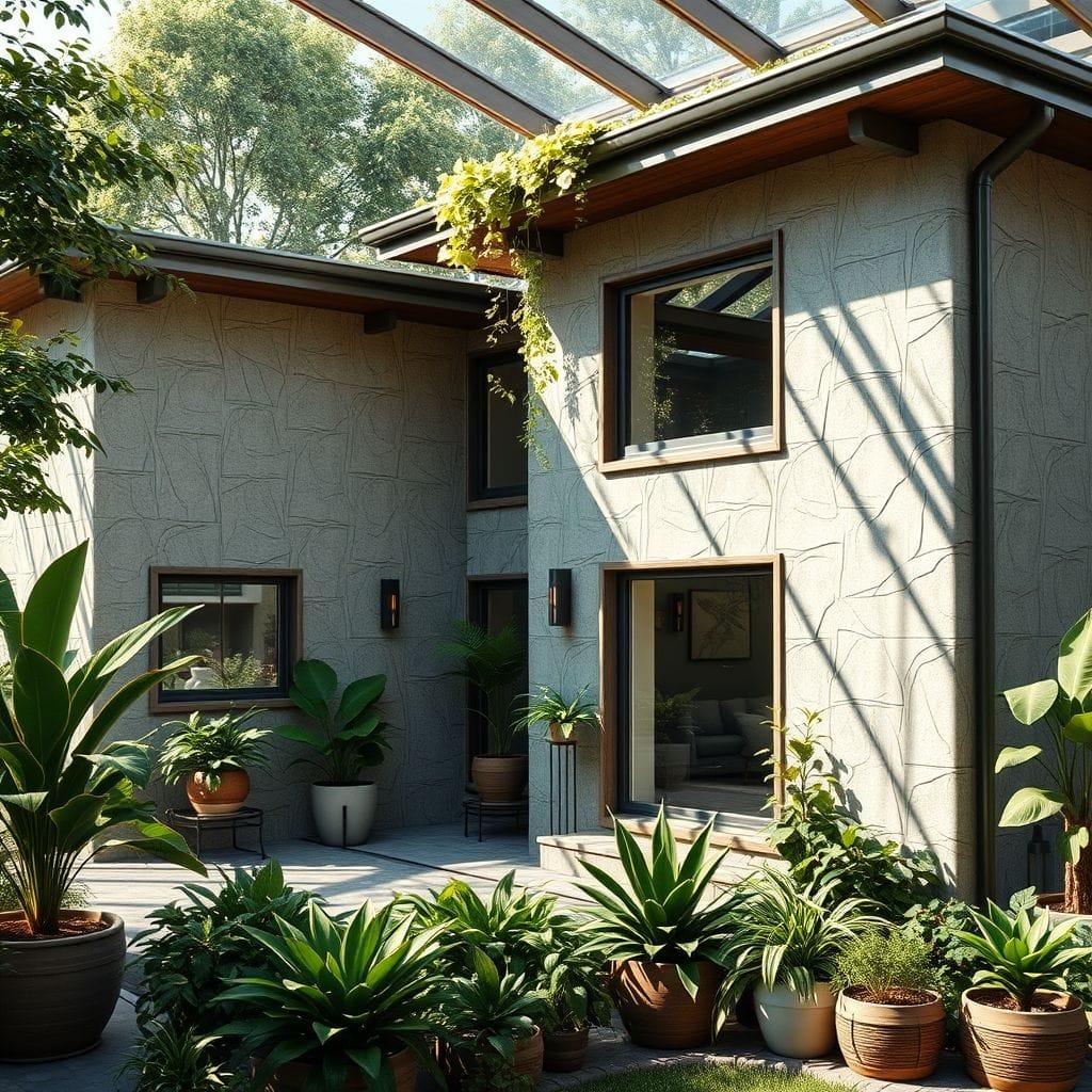 Biophilic House Exterior design example 2
