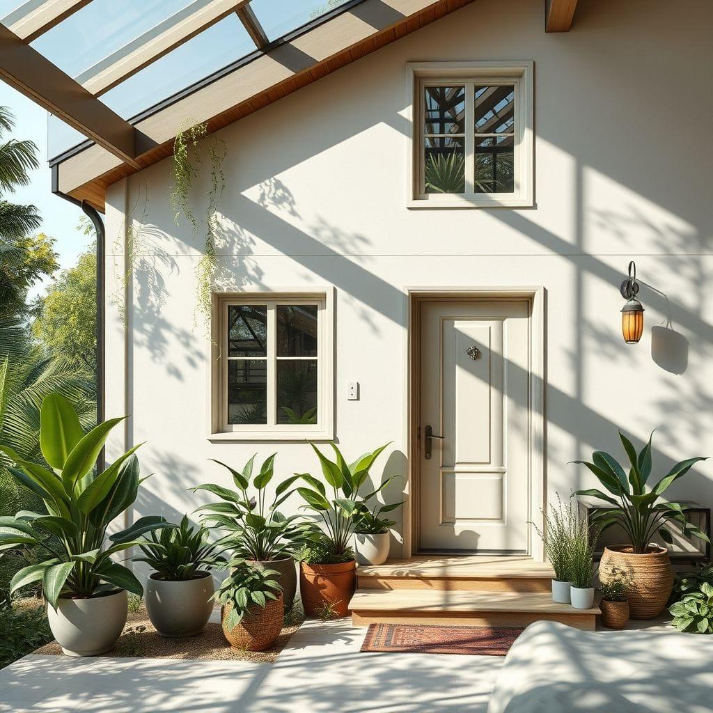 Biophilic House Exterior design example 4