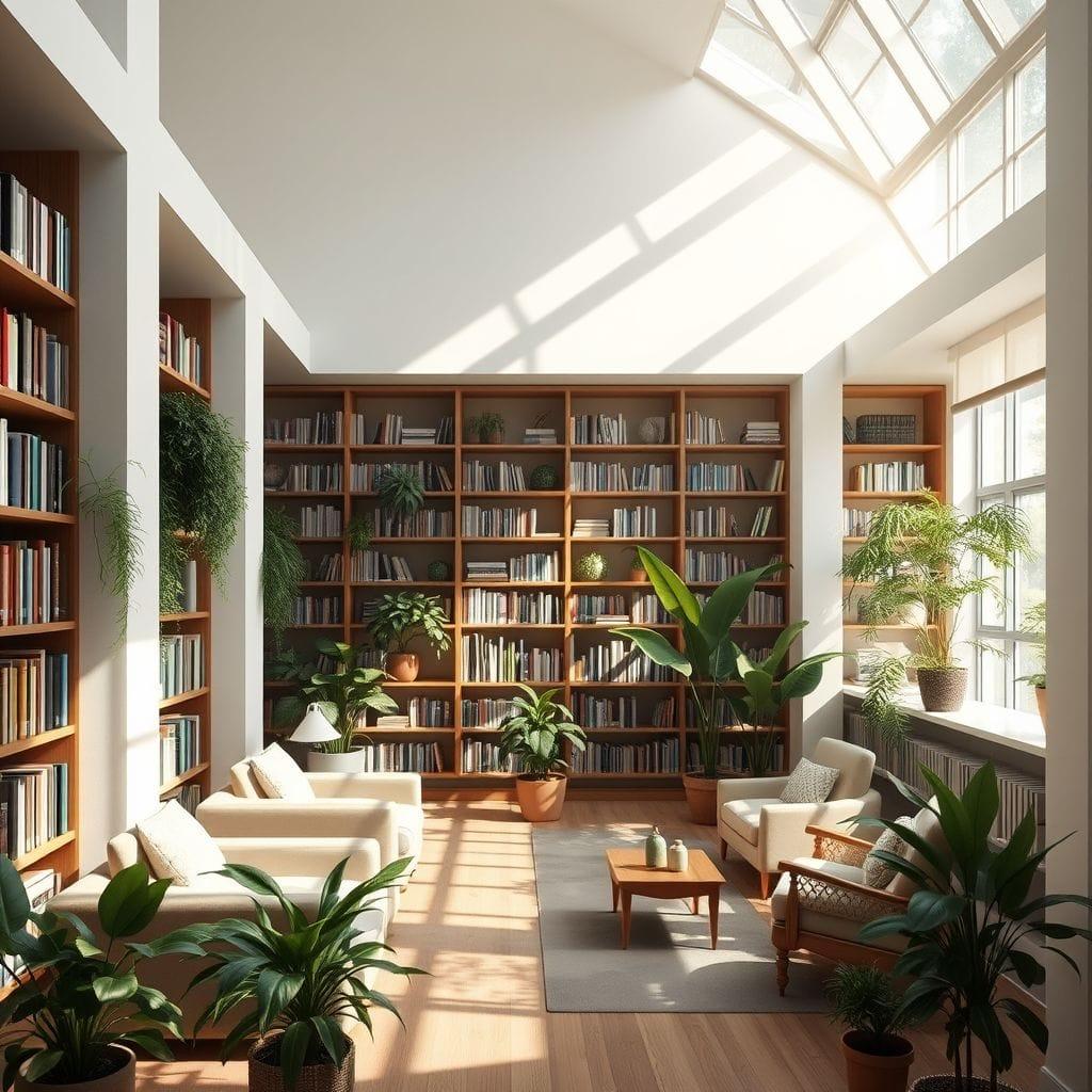 Biophilic Library design example 2